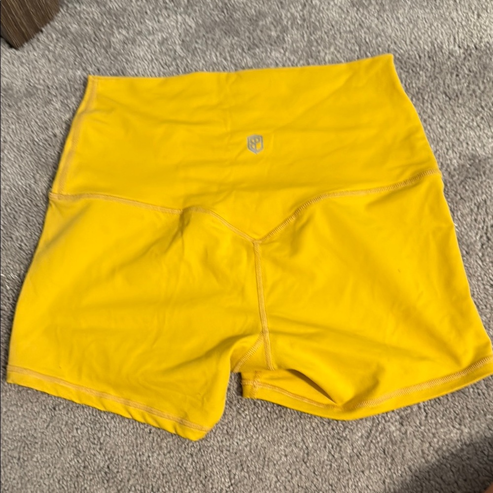Born primitive Yellow Women's High-Waisted Shorts